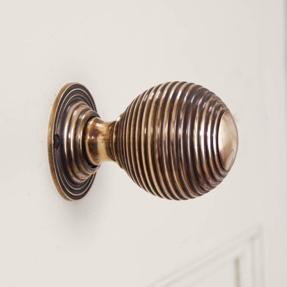 Large Brass Beehive Door Knobs regarding size 1000 X 1000
