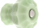 Large Fluted Glass Cabinet Knob With Nickel Bolt Milk Glass Glass intended for proportions 840 X 1120