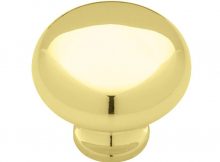 Liberty Logan 1 14 In 32mm Polished Brass Round Cabinet Knob throughout sizing 1000 X 1000