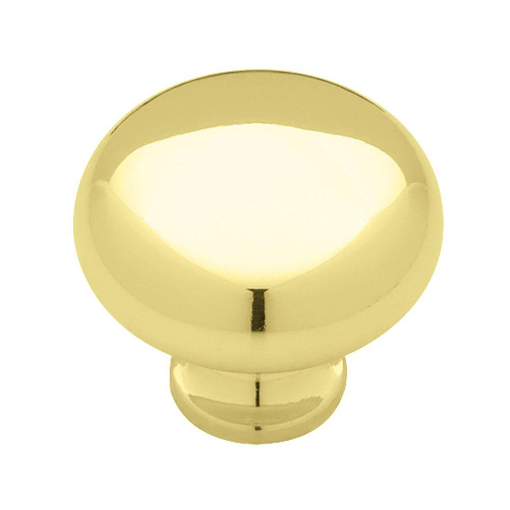 Liberty Logan 1 14 In 32mm Polished Brass Round Cabinet Knob throughout sizing 1000 X 1000