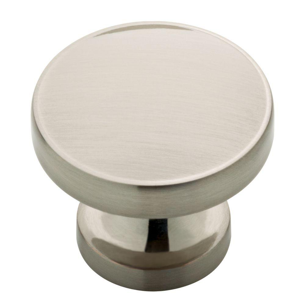 Liberty Phoebe 1 13 In 34mm Satin Nickel Round Cabinet Knob pertaining to measurements 1000 X 1000