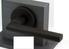 Matte Black Door Hardware Round Artemis Shown Here Patio Pinte for proportions 1500 X 900