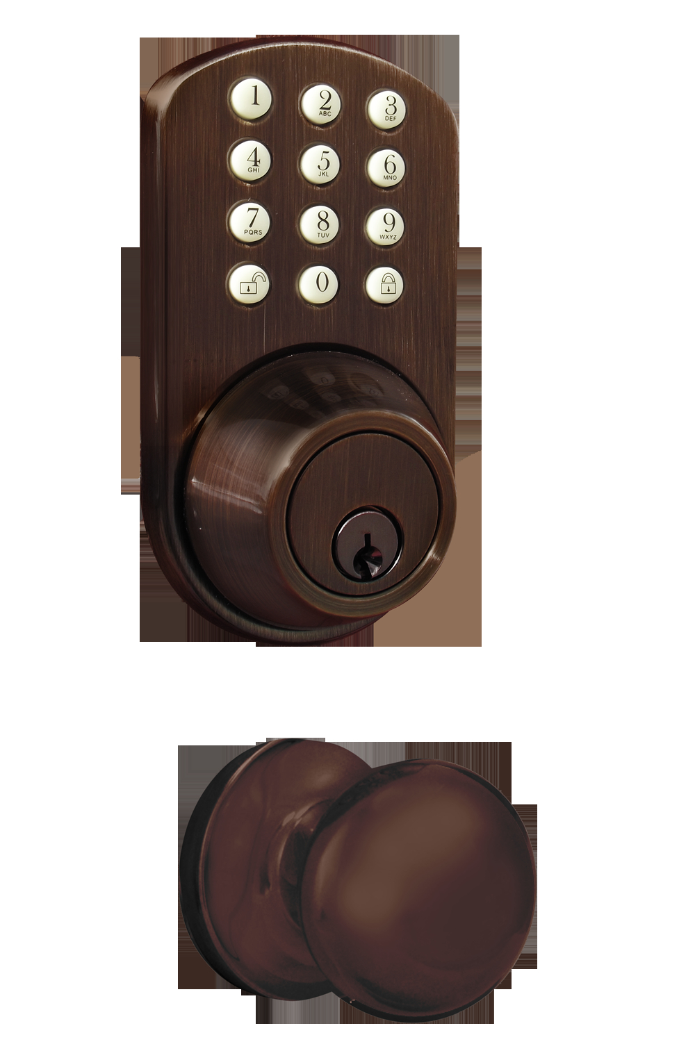 Milocks Tfk 02 Keyless Entry Deadbolt And Door Knob Lock Combo Pack within dimensions 1000 X 1500