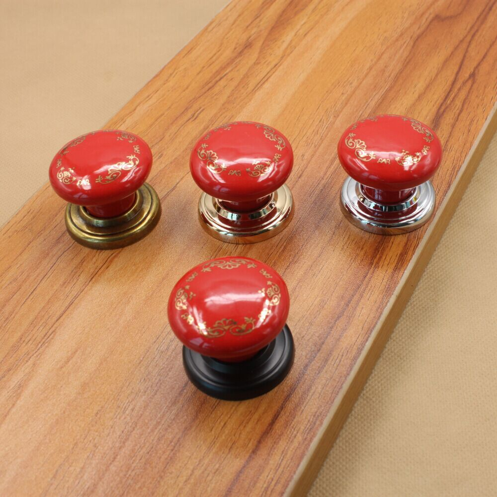 Modest Design Red Kitchen Cabinet Knobs Red Drawer Pulls Etsy Home with measurements 1000 X 1000