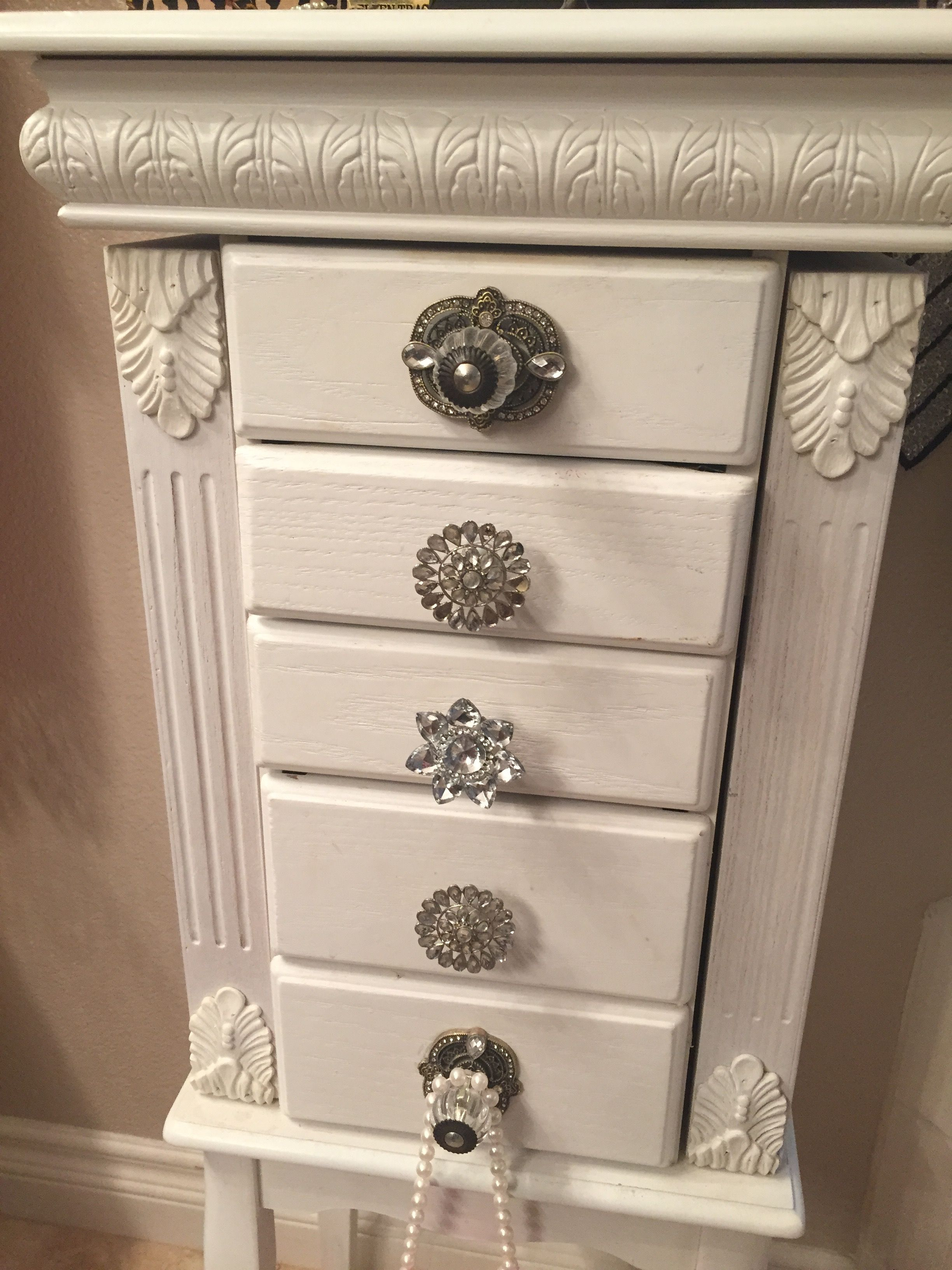 My Jewelry Box I Added Beautiful Knobs From Hob Lob Home regarding proportions 2448 X 3264