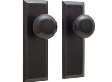 New York Door Knob Plate Set Privacy Passage And Dummy Hardware with measurements 1500 X 1500