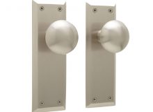 New York Door Knob Plate Set Privacy Passage And Dummy Hardware within size 1500 X 1500