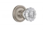 Nostalgic Warehouse Rope Rosette 2 38 In Backset Satin Nickel with regard to dimensions 1000 X 1000