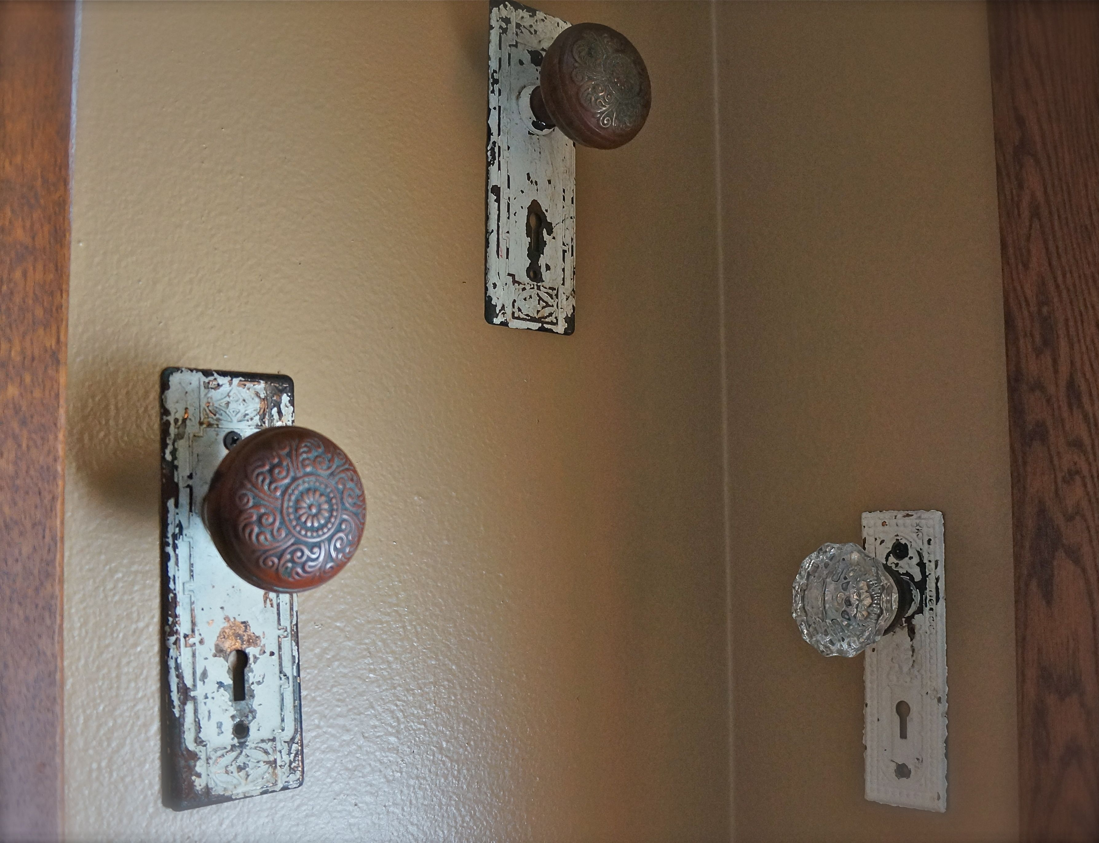 Old Vintage Hardware Repurposed Door Knobs Make Great Robe And within size 3575 X 2744