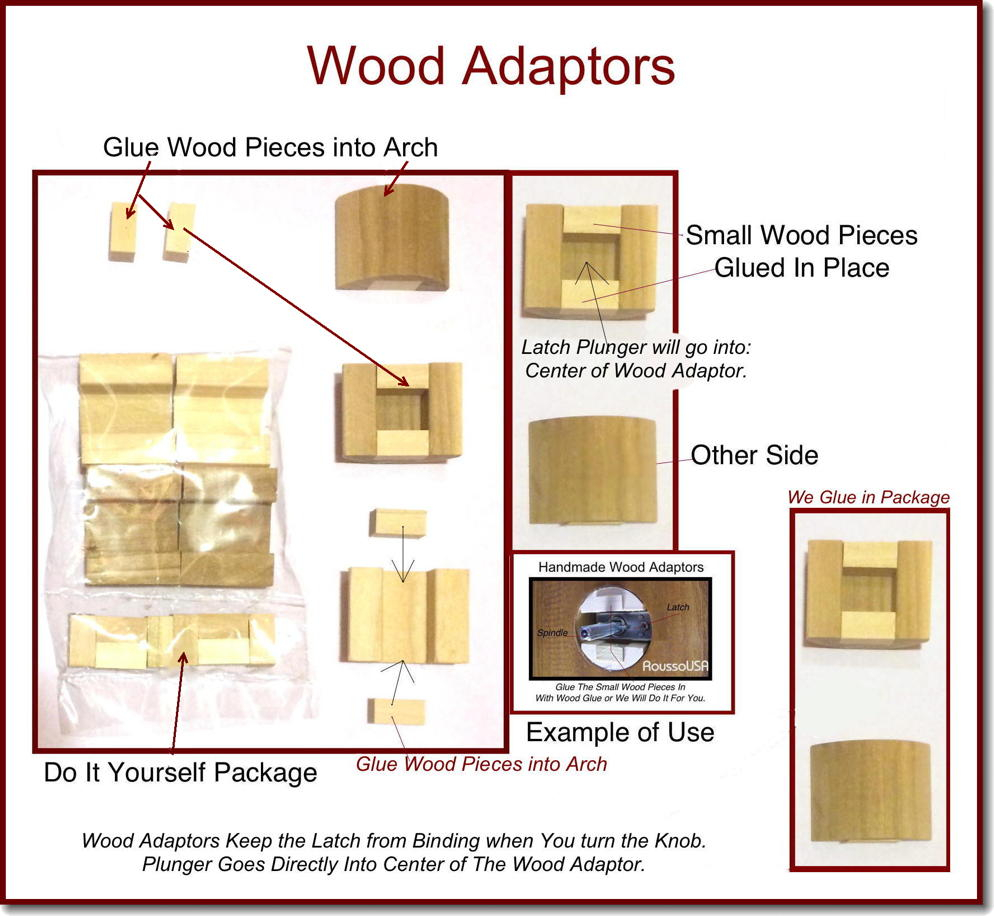 Our Original Retrofit Wood Adapters To Fit Your Antique Door Knobs inside dimensions 994 X 916