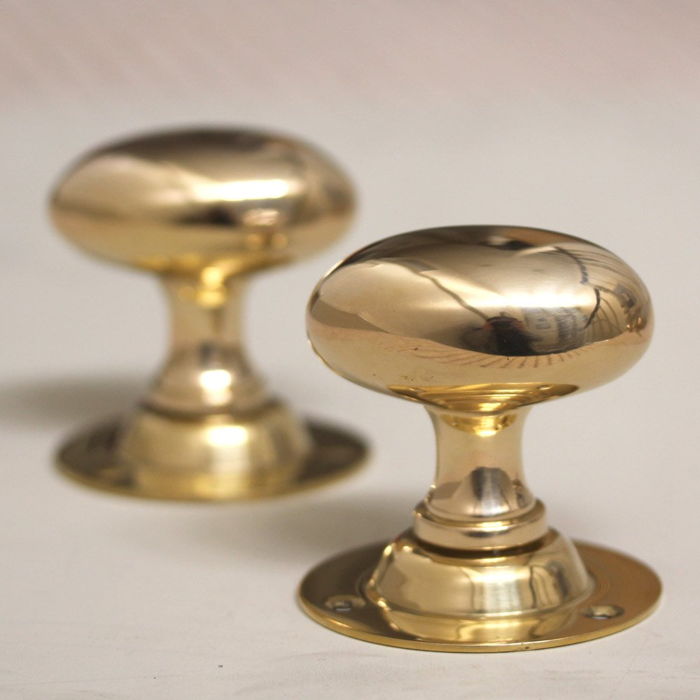 Oval Brass Door Knobs Antique Style throughout size 1000 X 1000