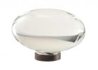 Oval Glass Cabinet Knobs Clear White Milk Red Vintage Colored Tile intended for sizing 970 X 970