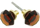Pair Of Amber Crystal Door Knobs With Solid Brass Shanks House Of regarding proportions 840 X 1120