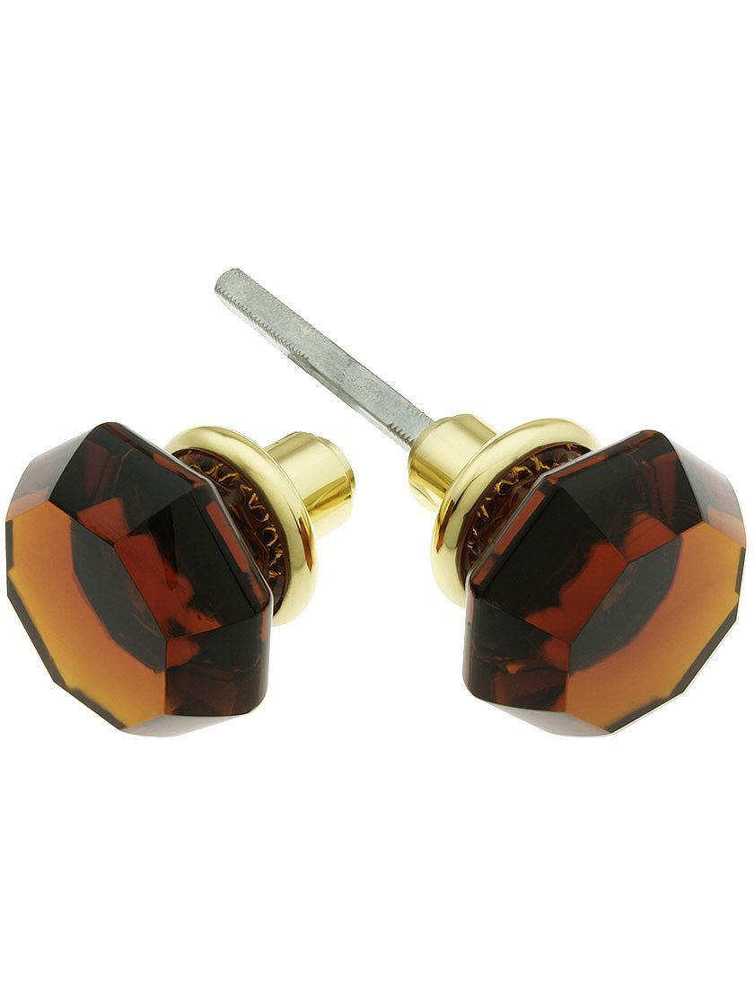 Pair Of Amber Crystal Door Knobs With Solid Brass Shanks House Of regarding proportions 840 X 1120