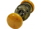 Rare Butterscotch Bakelite Door Knob Set Olde Good Things with proportions 1200 X 996