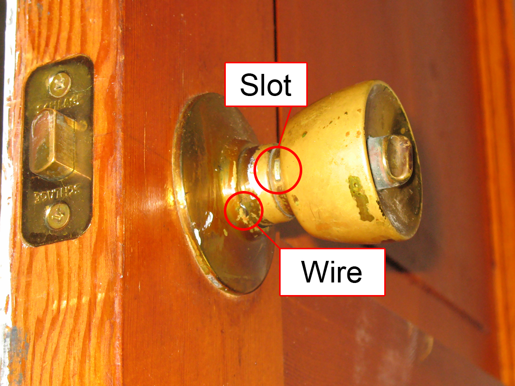 Tighten Door Knob No Visible Screws • Knobs Ideas Site