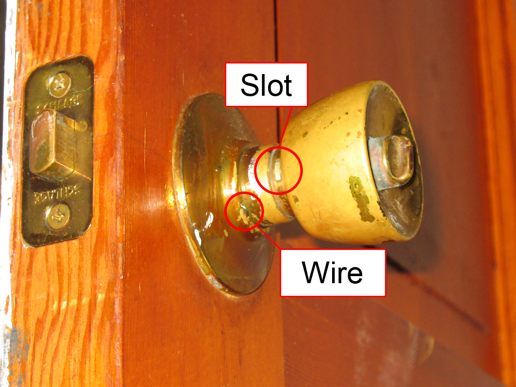 Remove A Door Knob That Has No Screws Mike Thomson intended for measurements 1024 X 768