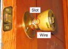 Remove A Door Knob That Has No Screws Mike Thomson throughout measurements 1024 X 768