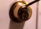 Removing Schlage Double Cylinder Aka Double Keyed Deadbolt Cover in dimensions 1280 X 720