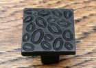 Square Leopard Print Style Cast Iron Cabinet Knob 27mm with regard to sizing 1812 X 1812