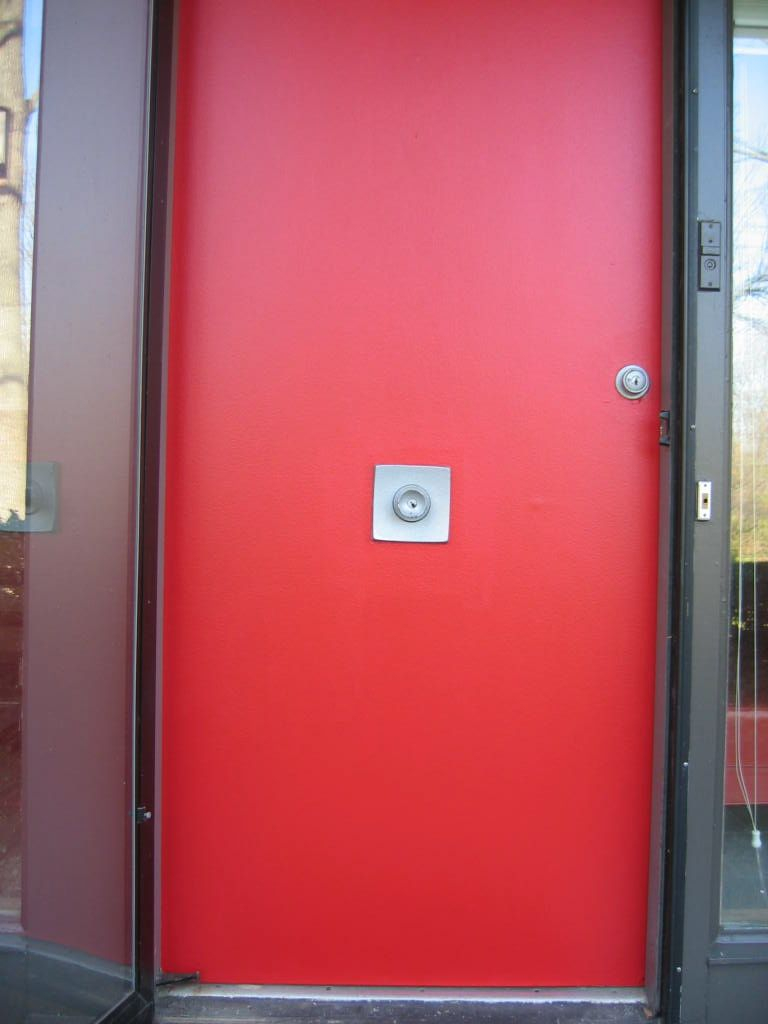 Want A Red Door So Bad And Love This Center Knob Look Condo inside size 768 X 1024