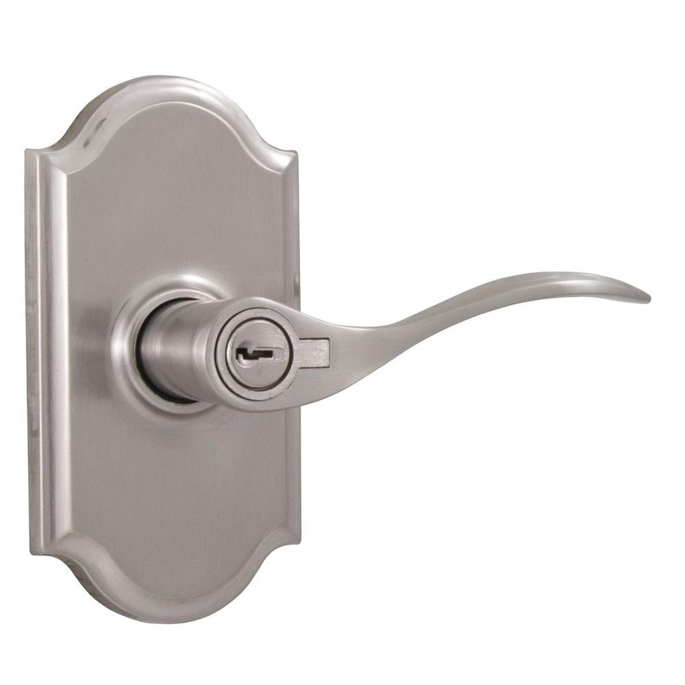 Weslock Elegance Satin Nickel Right Hand Premiere Keyed Entry pertaining to dimensions 1000 X 1000