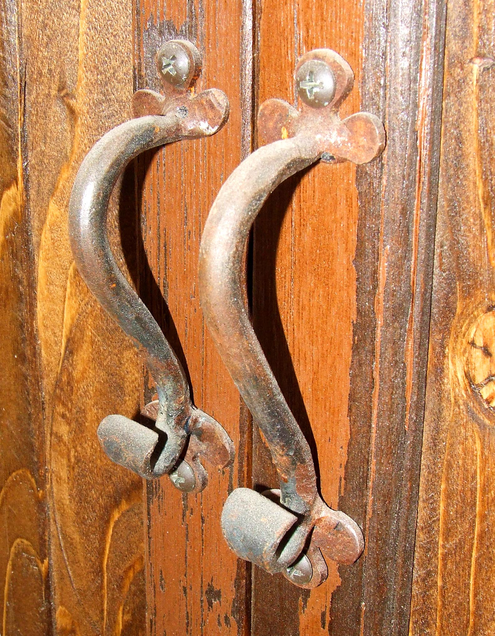 Дверные ручки из дерева своими руками под старину фото