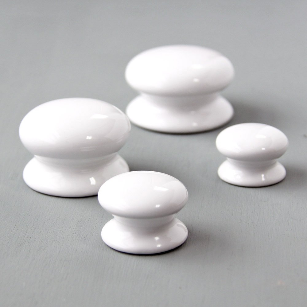 White Ceramic Cabinet Knobs within proportions 1000 X 1000
