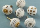 White Gold Silver Ceramic Cupboard Door Knobs Pushka Home inside measurements 900 X 900