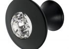 Wisdom Stone Felicia 1 14 In Black With Clear Crystal Cabinet Knob throughout proportions 1000 X 1000