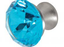 Wisdom Stone Nina 1 38 In Satin Nickel With Aqua Blue Crystal with regard to measurements 1000 X 1000