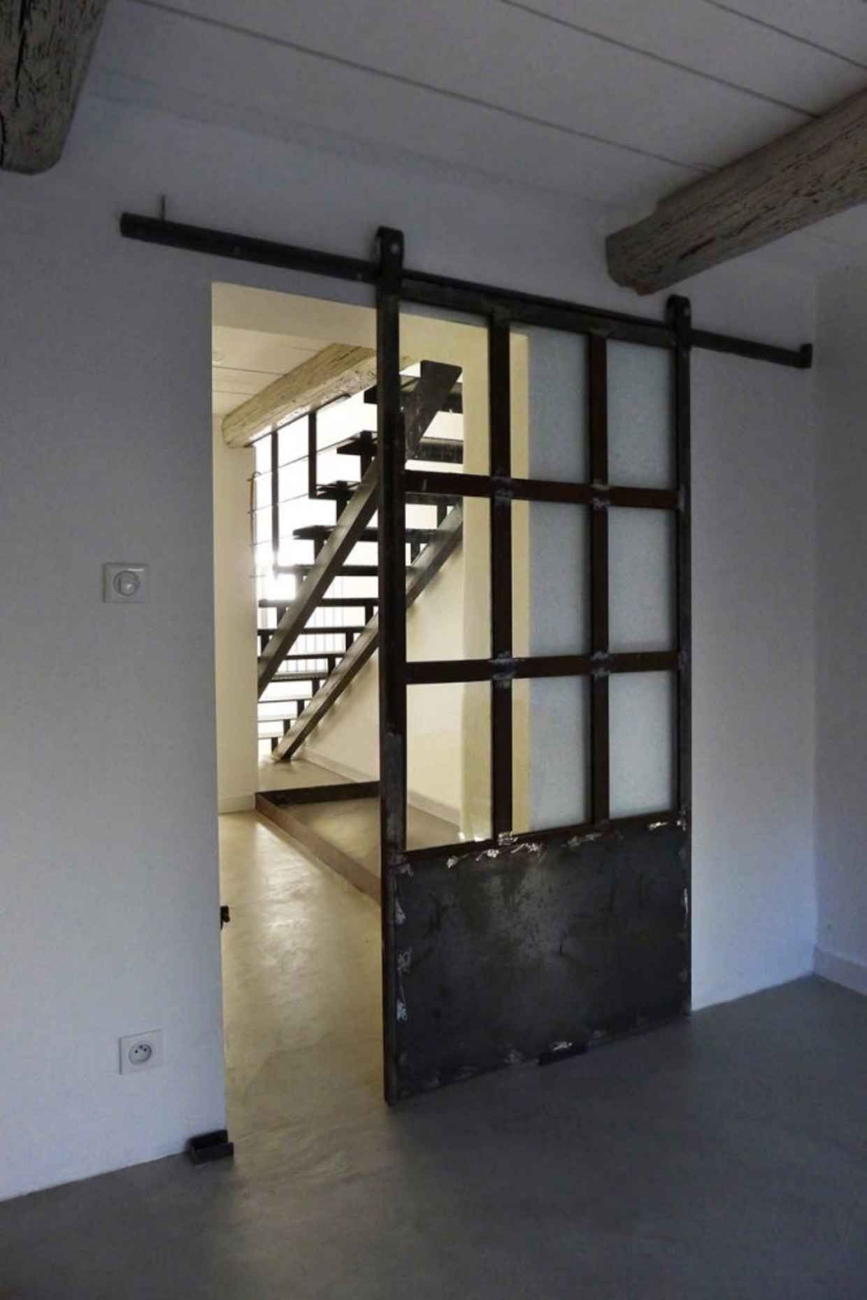 13 Examples Of Industrial Doors Amplifying An Interior Inspiration with regard to dimensions 1240 X 1859
