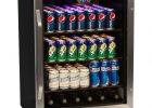 148 Can Glass Door Refrigerator Stainless Steel Beverage Cooler for measurements 1000 X 1000