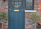 1930s Stained Glass Front Door London Door Company for size 2350 X 2953