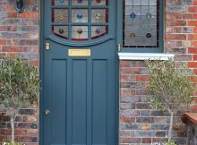 1930s Stained Glass Front Door London Door Company for sizing 2350 X 2953