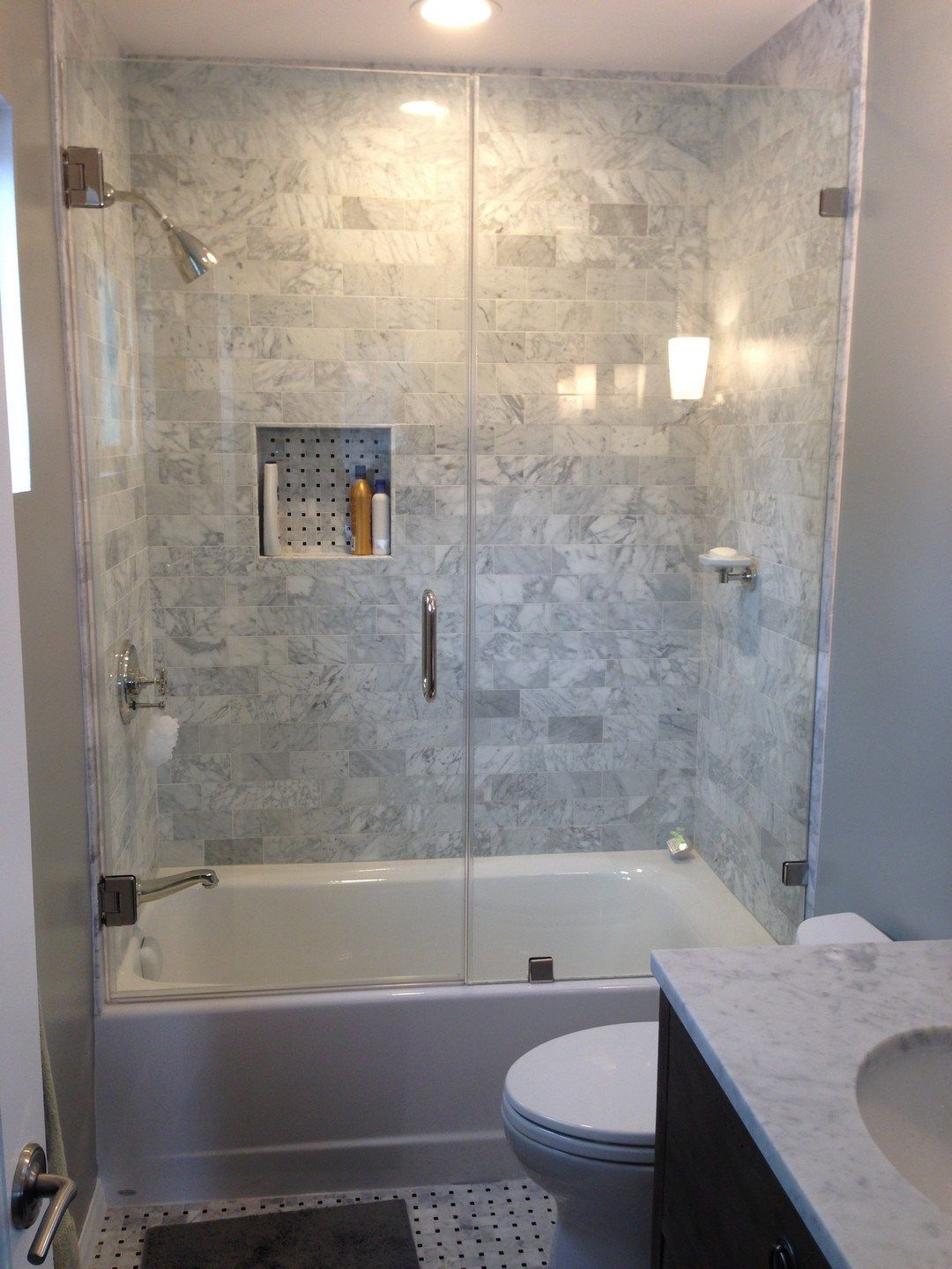 99 Small Bathroom Tub Shower Combo Remodeling Ideas 45 Real throughout proportions 1080 X 1440
