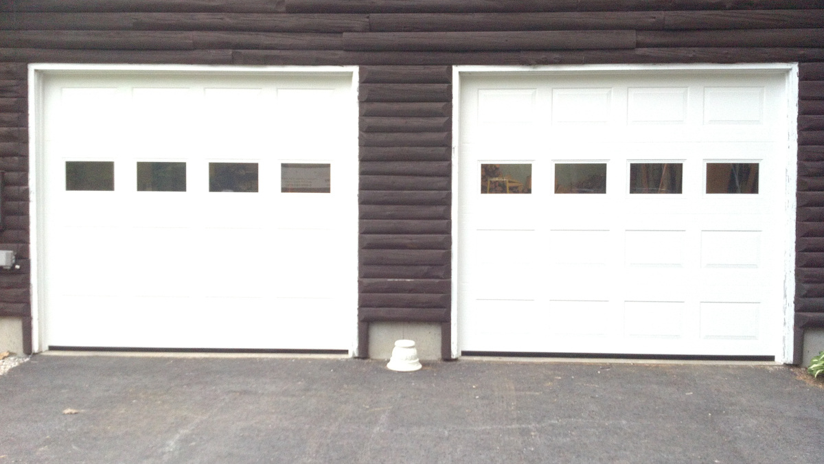 9x8 Insulated Garage Door 9x8 Non Insulated Garage Door regarding size 1200 X 676