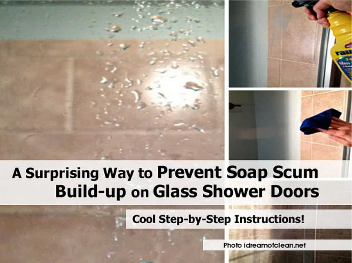 A Surprising Way To Prevent Soap Scum Build Up On Glass Shower Doors regarding proportions 1204 X 902