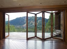 Amazing View Photos Accordion Glass Doors On The Page Posted A in dimensions 1600 X 1067