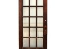 Antique Salvaged 36 Exterior Divided Light Door With Beveled Glass intended for dimensions 2065 X 2065