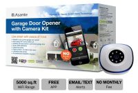 Asante Garage Door Opener With Camera Kit Live Streaming 99 00900 for dimensions 1000 X 1000