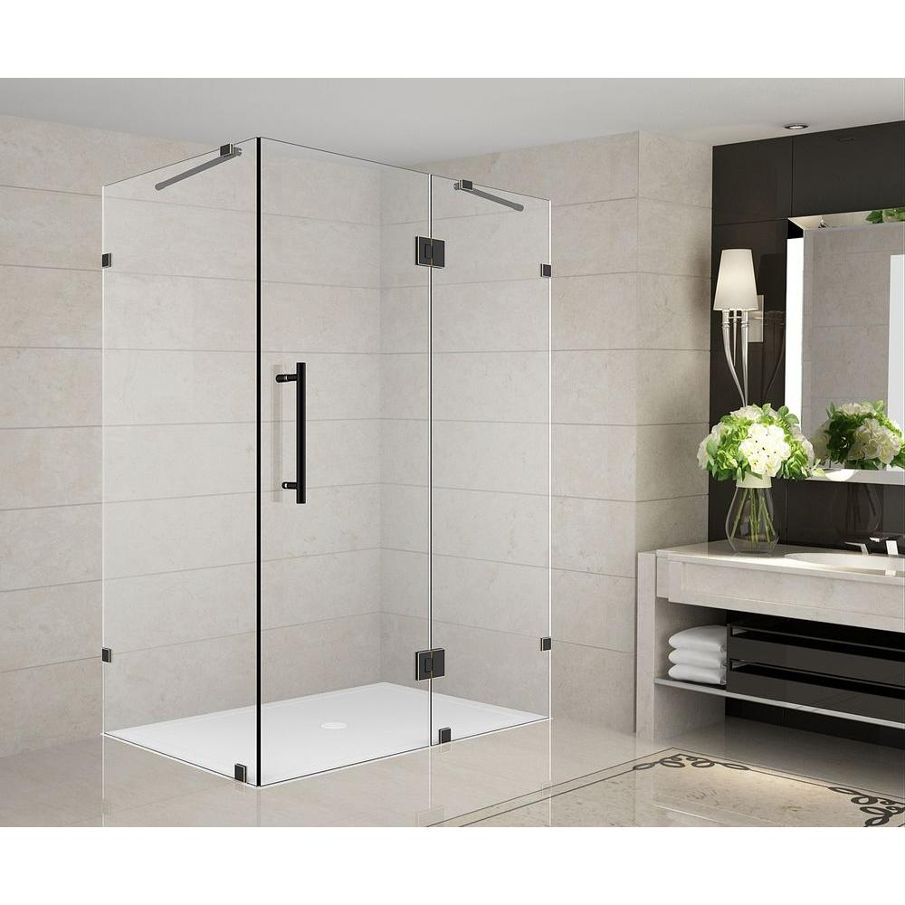 Aston Avalux 40 In X 34 In X 72 In Completely Frameless Shower within proportions 1000 X 1000