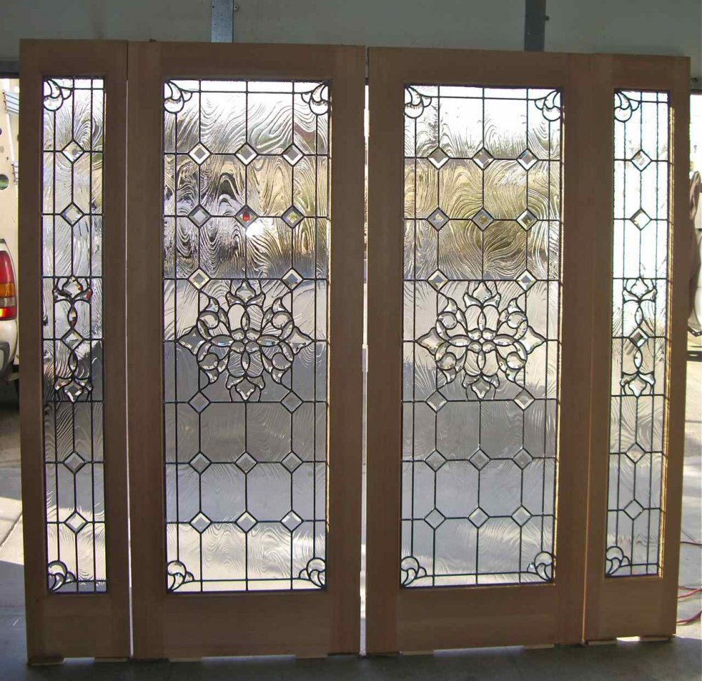 Bevel Clusters Entry Ii Glass Door Inserts Sans Soucie pertaining to sizing 1000 X 971