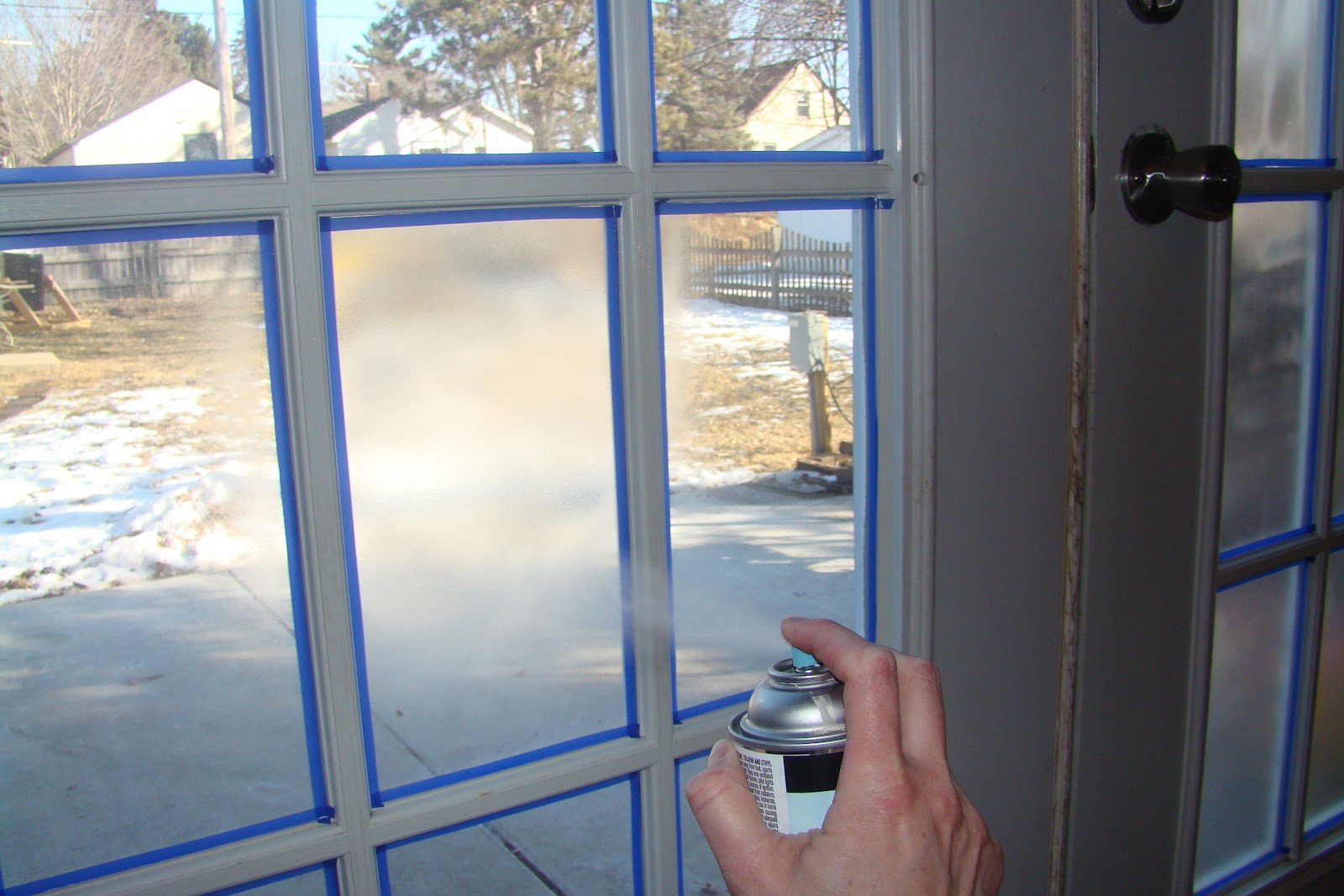 Cindy Riddle Frosted Glass On French Doors with regard to sizing 1600 X 1067