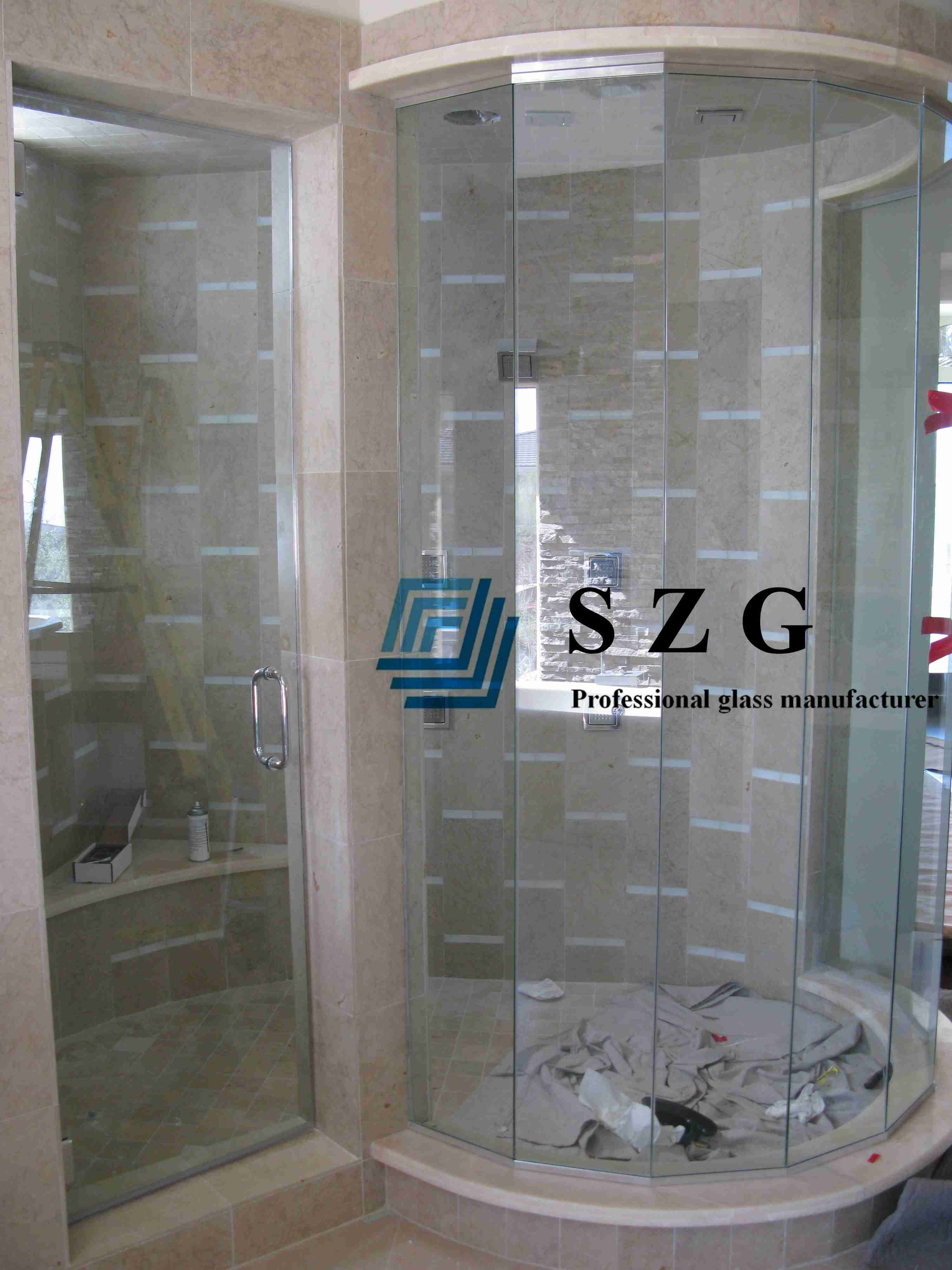 Clear Float Glass Temperedcurved Tempered Glass For Shower Door regarding dimensions 3000 X 4000