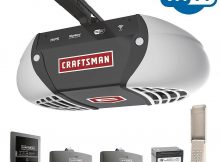 Craftsman 1 Hp Belt Drive Smart Garage Door Opener Battery Backup with measurements 1000 X 1000