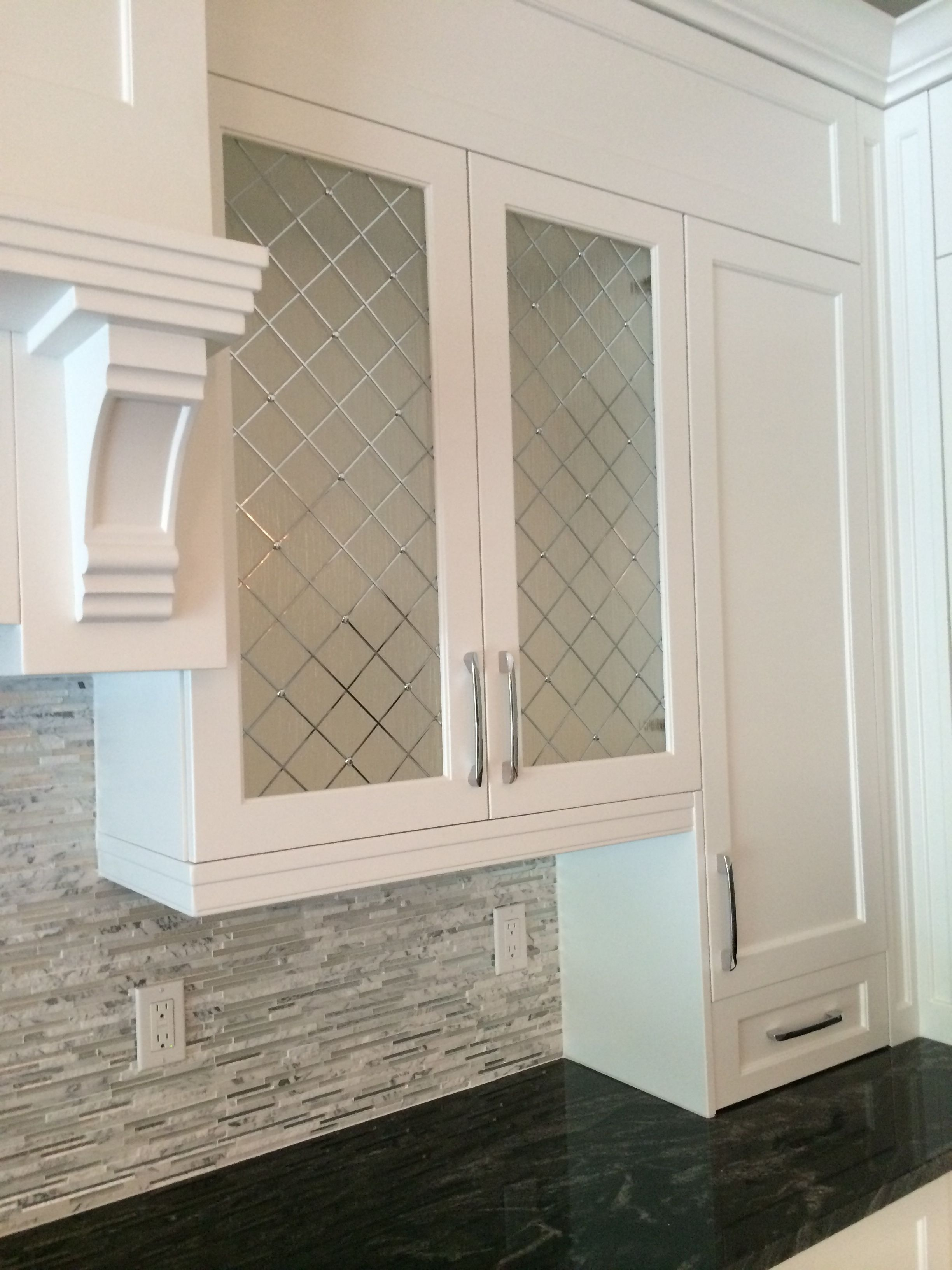 Decorative Cabinet Glass Patterend Glass Kitchen Cabinet Doors regarding size 2448 X 3264