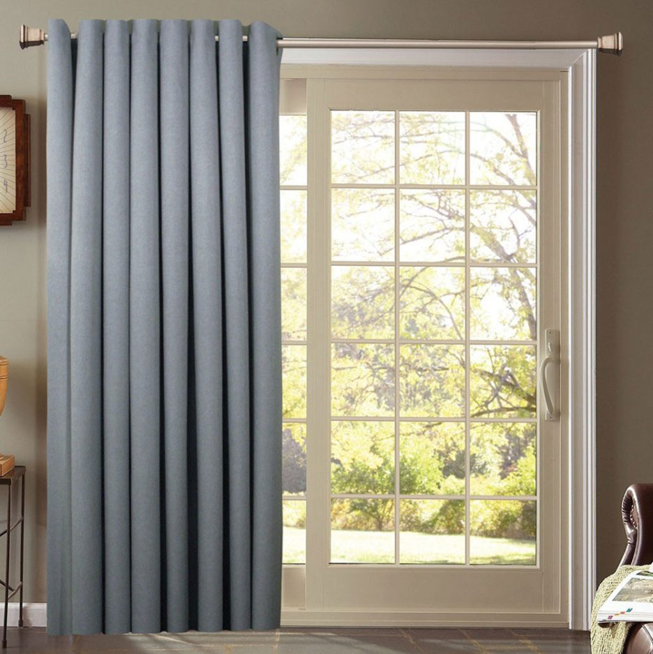 Door Cover Curtain Patio Door Drapes Single Panel Sliding Panel inside measurements 936 X 937