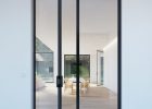 Double Glass Pivoting Door With Steel Look Frames Portapivot throughout proportions 1406 X 1968