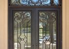 Exterior The Advantages Of The Wrought Iron Front Doors Modern with size 962 X 1581